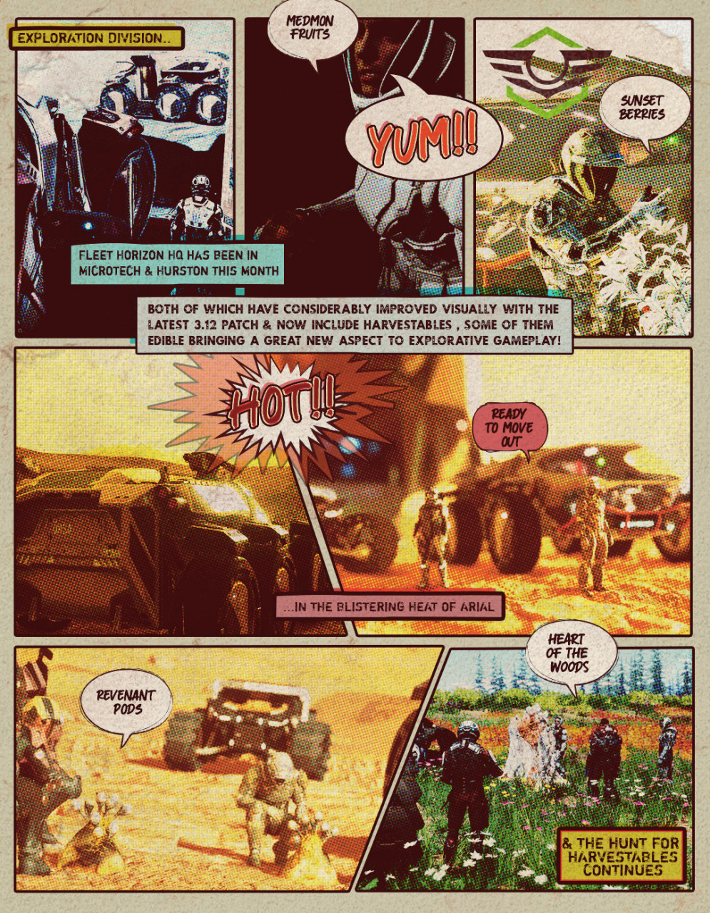 On The Ophelia Vine - Monthly News Strip from DSC - 1st IssueOn The Ophelia Vine - MonOn The Ophelia Vine - Monthly News Strip from DSC - 1st IssueOn The Ophelia Vine - Monthly News Strip from DSC - 1st Issuethly News Strip from DSC - 1st Issue -Exploration